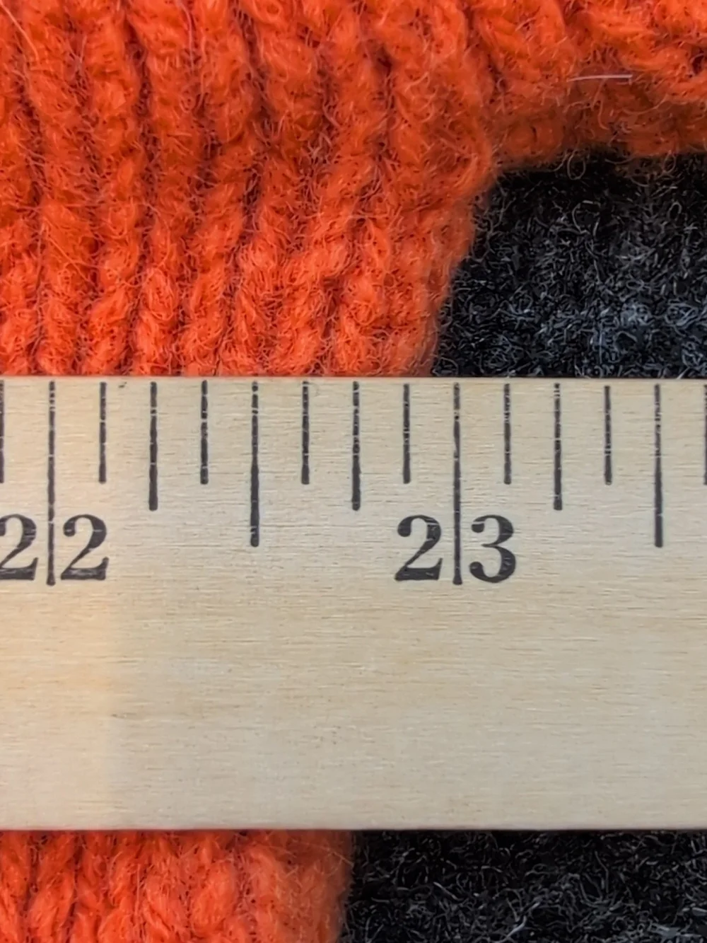 Vtg J Crew Sweater Mens Large Orange Wool Fisherman Cable Knit Hong Kong
